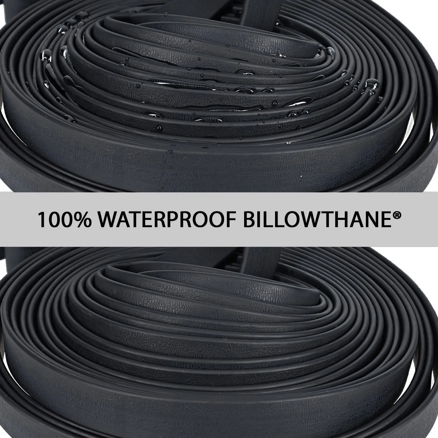 10m Recall Billowthane® Lead | Waterproof - Matte Black