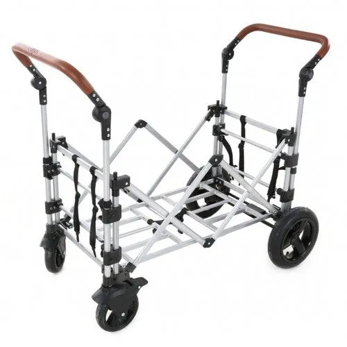 2025 Upgraded Bebepram S7 Foldable Luxury Multi-Function Wagon | Sunroof | Rubber Wheels | Seat Belts