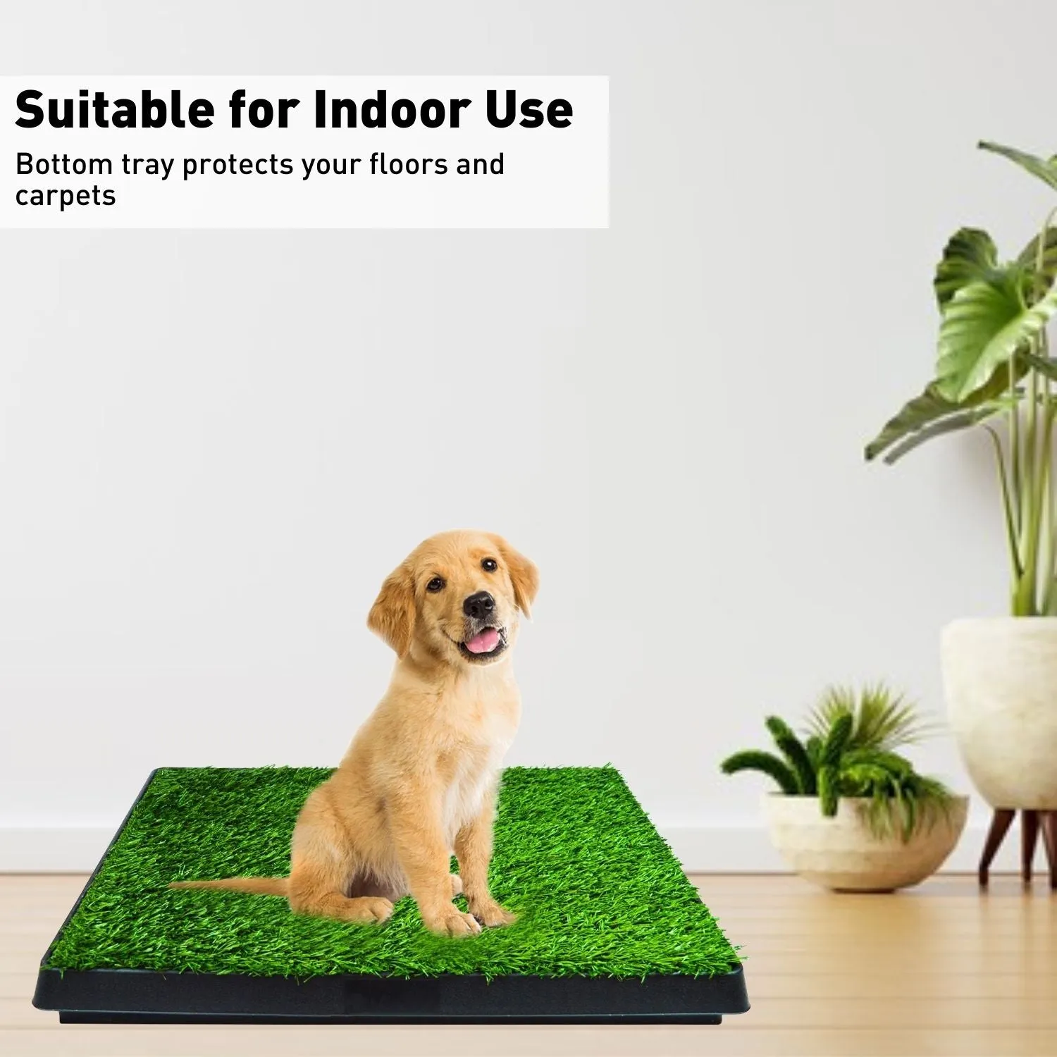 3-Layer Pet Grass Training Potty, Easy to Clean - Floofi