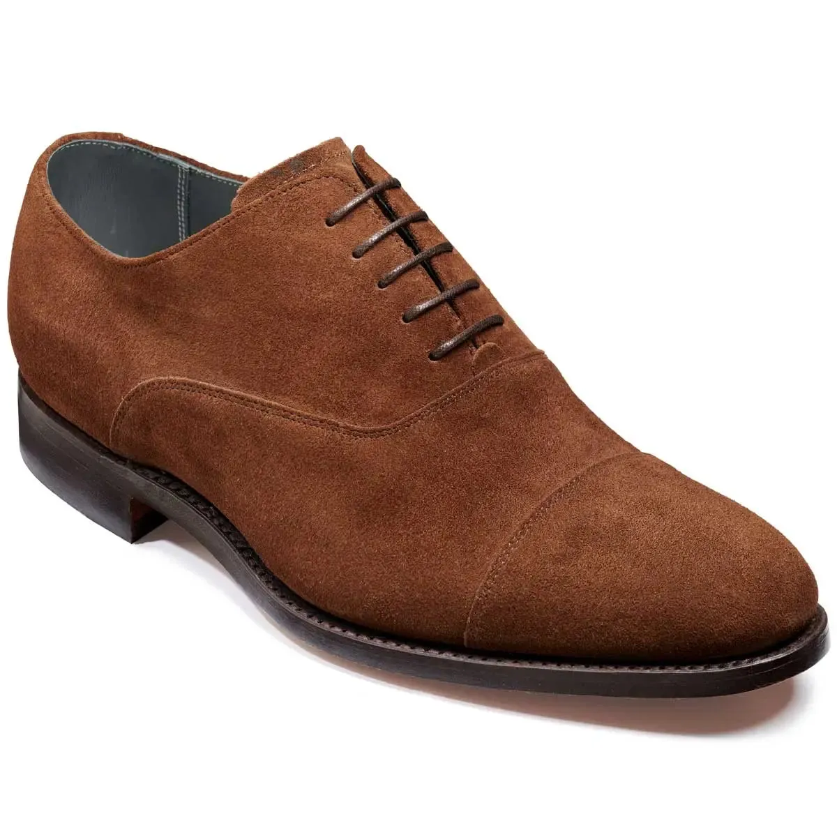 40% OFF BARKER Winsford Shoes - Mens Oxford - Castagnia Suede UK 10.5