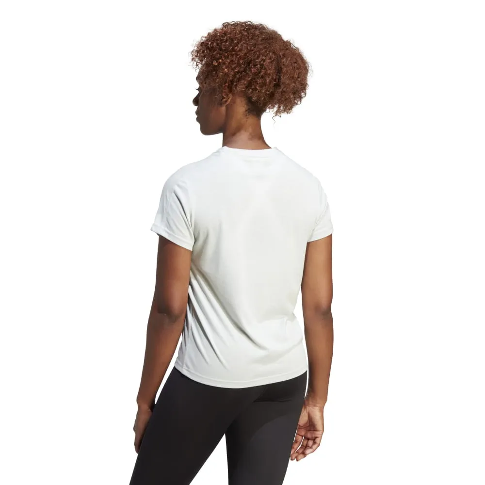 adidas Aeroready Train Essential Minimal Branding Crewneck Women's Tee