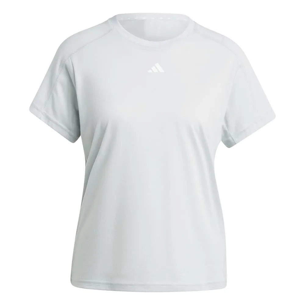 adidas Aeroready Train Essential Minimal Branding Crewneck Women's Tee