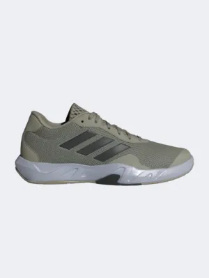 Adidas Amplimove Men Training Shoes Silver Pebble/Black