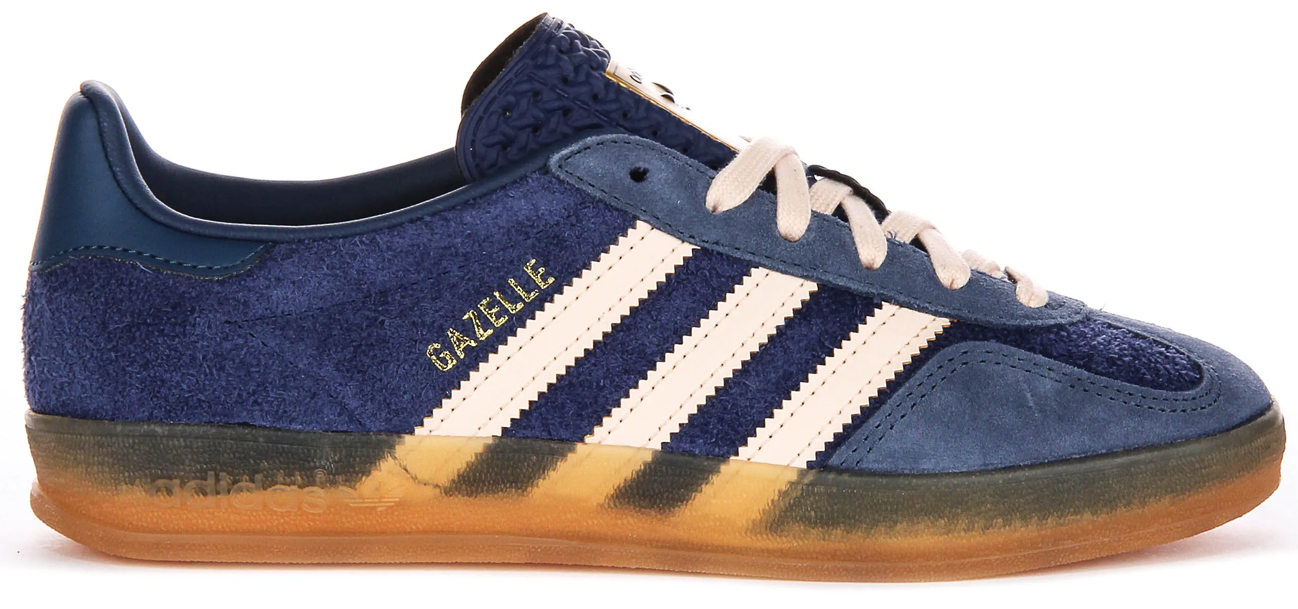 Adidas Gazelle Indoor In Blue Pink