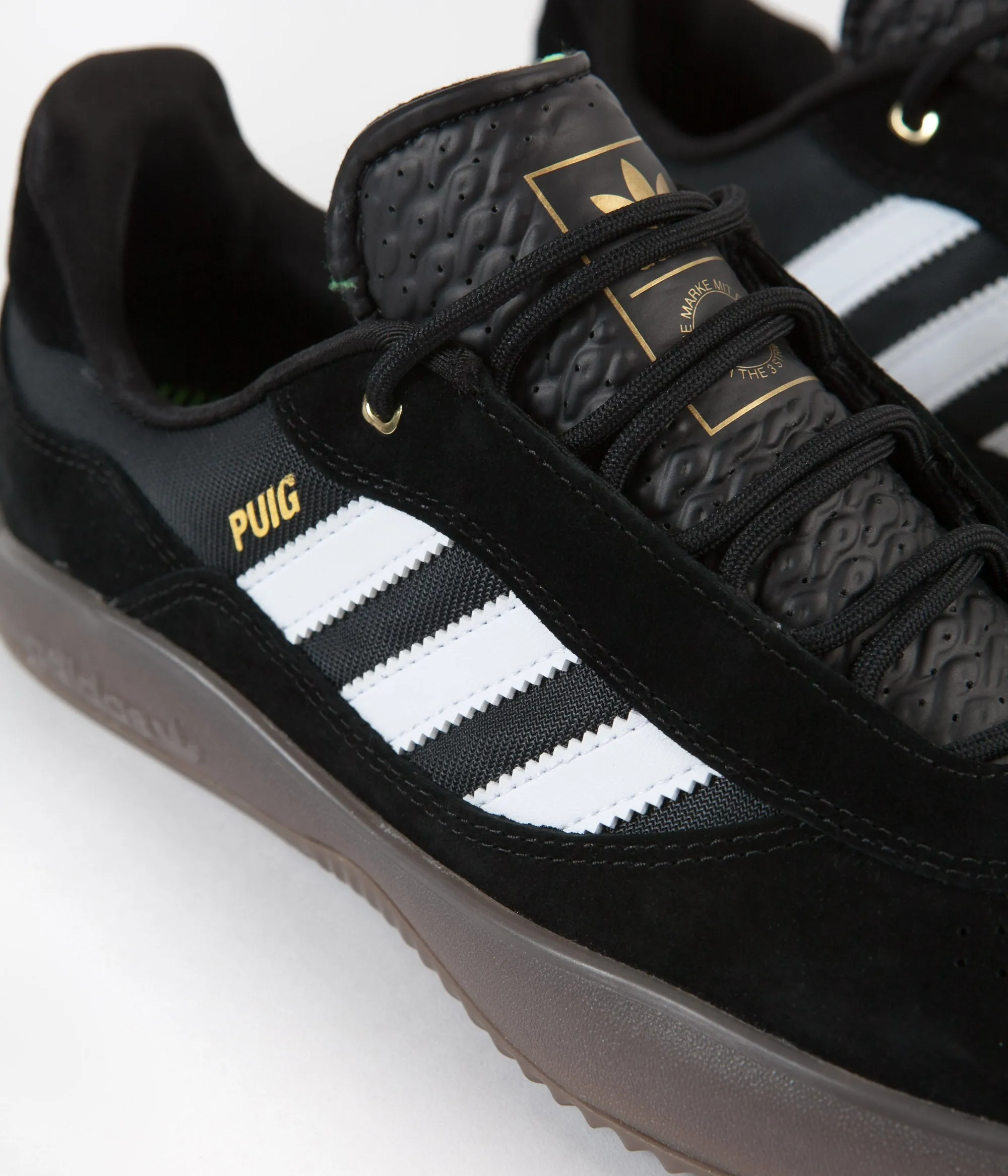 Adidas Puig Shoes - Core Black / FTW White / Gum