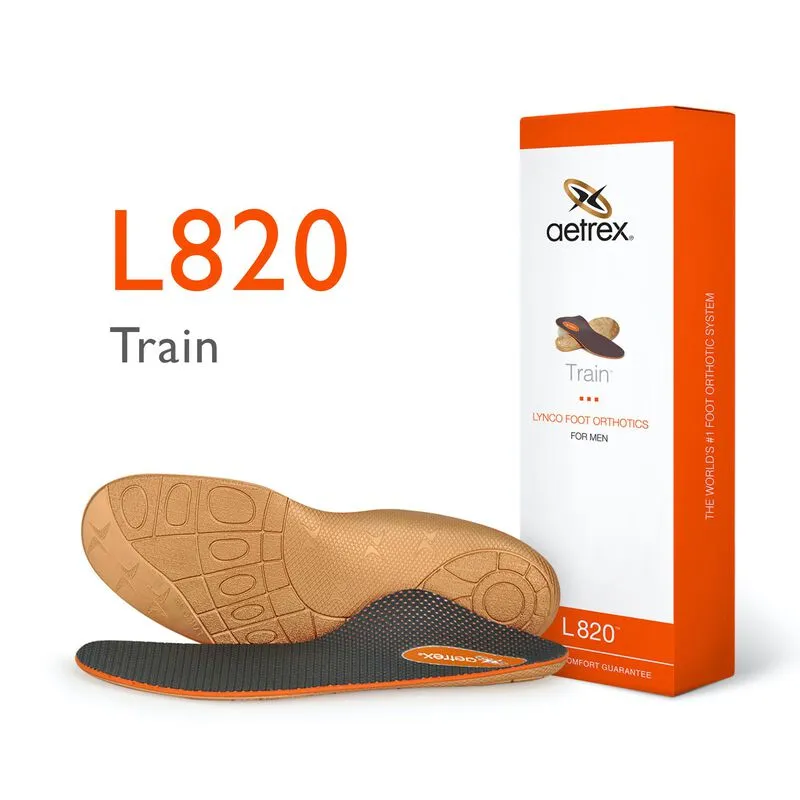 Aetrex Men's Train Posted Orthotics (L820M)