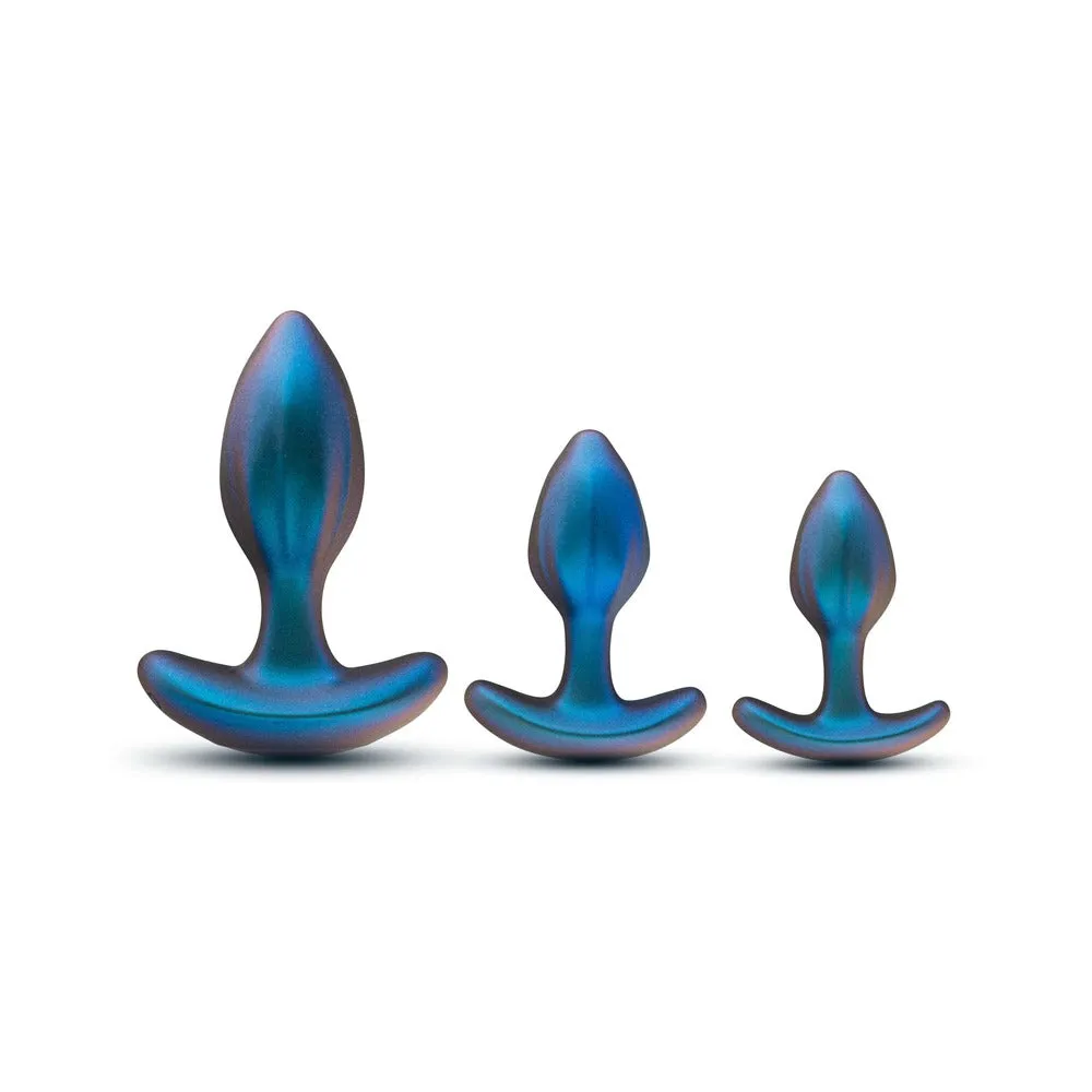 Anal Adventures Matrix Cosmos Plug Kit Lunar Blue