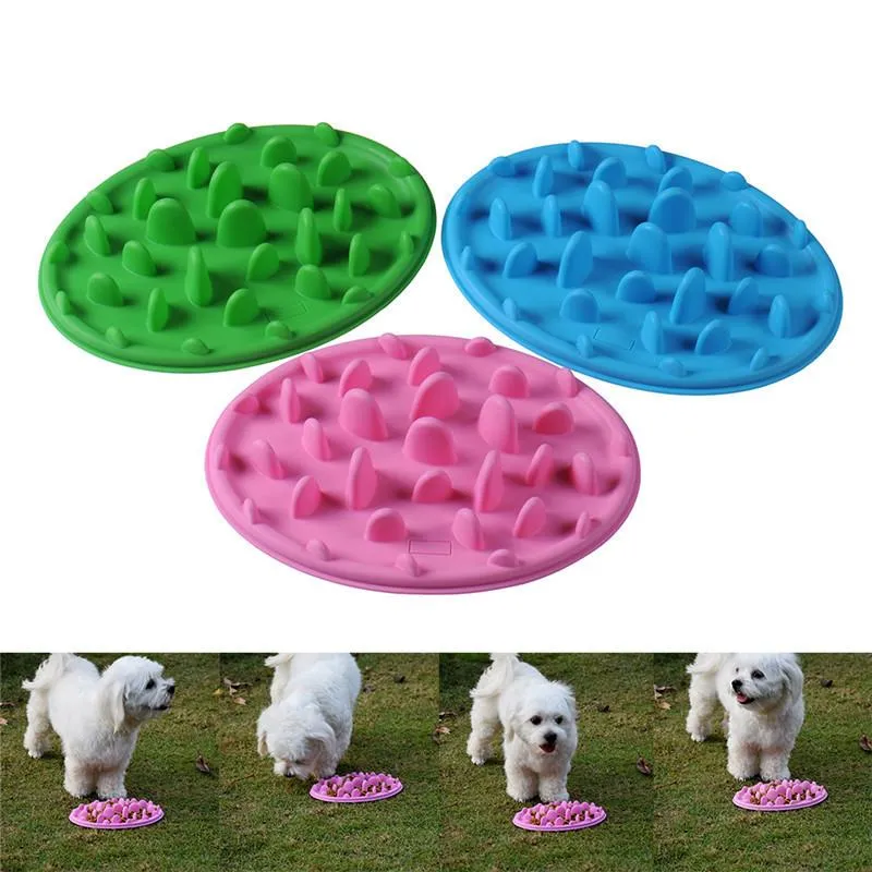 Anti-Choke Slow Feed Dog Bowl, Fun Feeder Interactive Bloat Stop Dog Bowl, Anti-Gulping Dog Bowl, Eco-friendly, Durable and Non Toxic