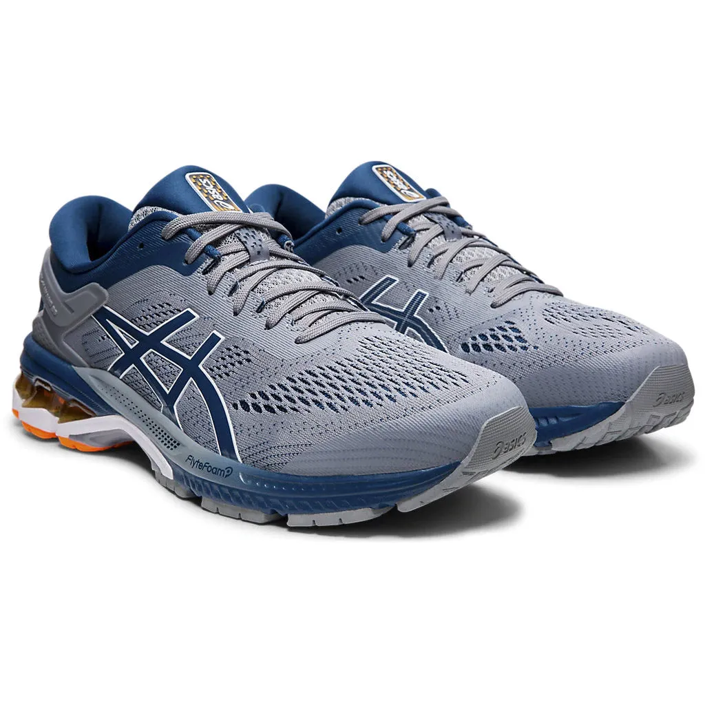 Asics Gel Kayano 26 Grey Mens Running Shoes