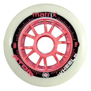 Atom Matrix Outdoor Inline Skate Wheels 80mm 86a - Pink