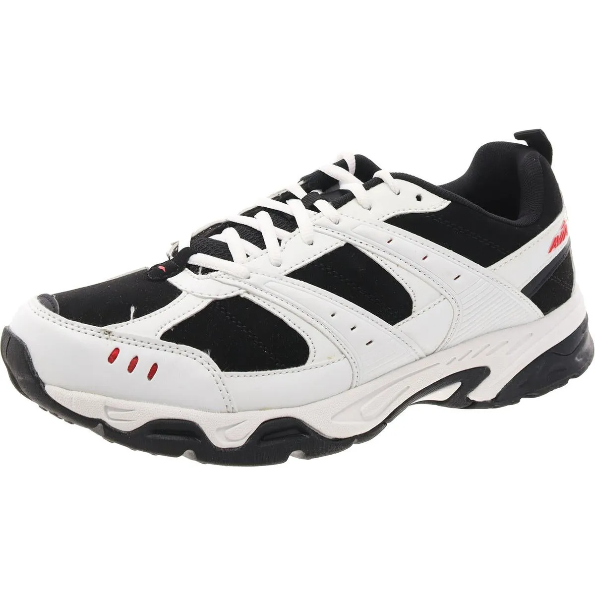 Avia Mens Faux Leather Trainer Running & Training Shoes