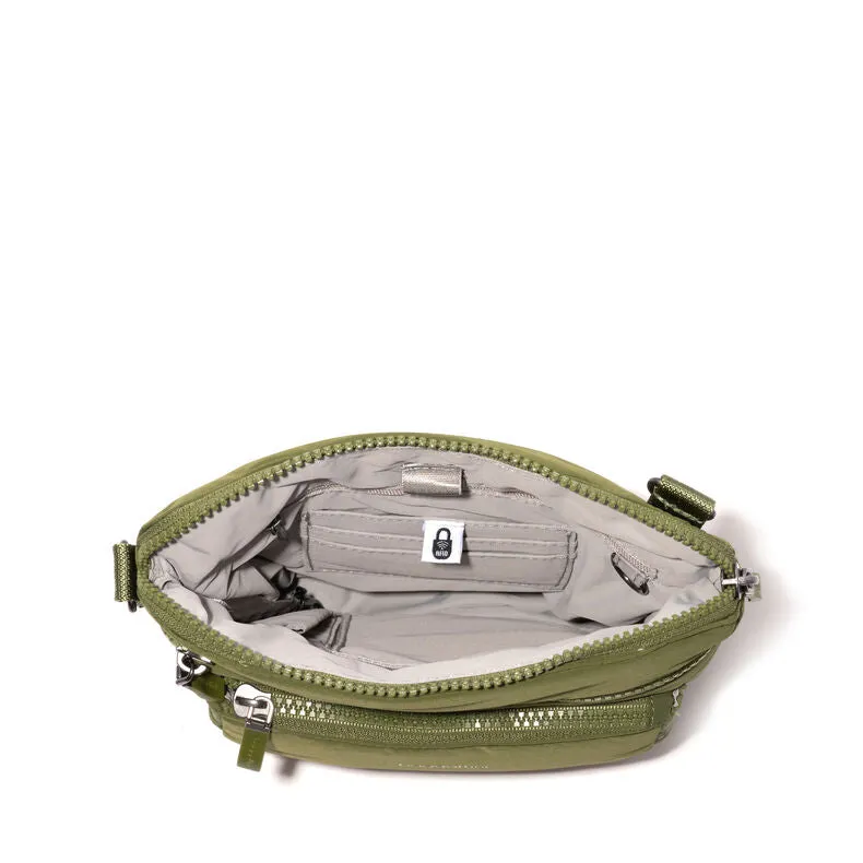 Baggallini Modern Pocket Crossbody - Sage Puff