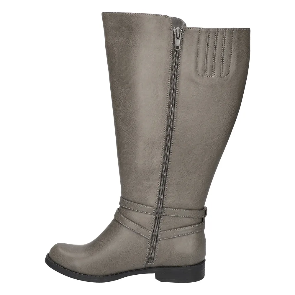 Bay Plus Round Toe Zippered Boots