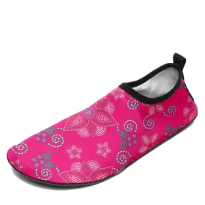 Berry Picking Pink Sockamoccs Kid's Sockamoccs Slip On Shoes