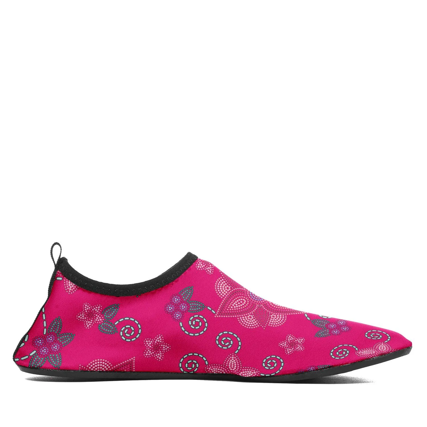 Berry Picking Pink Sockamoccs Kid's Sockamoccs Slip On Shoes