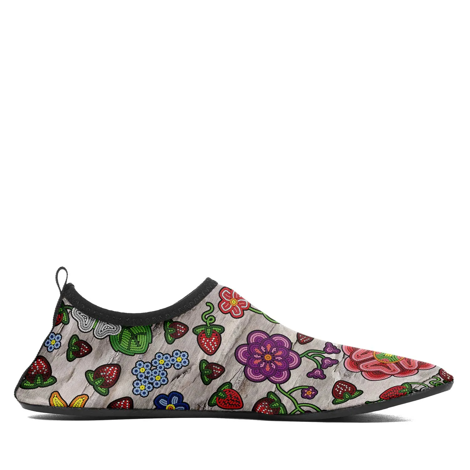 Berry Pop Bright Birch Kid's Sockamoccs Slip On Shoes