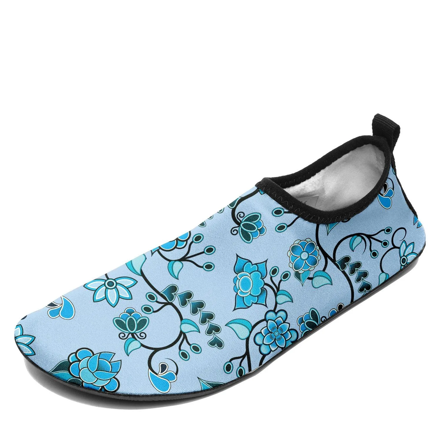 Blue Floral Amour Sockamoccs