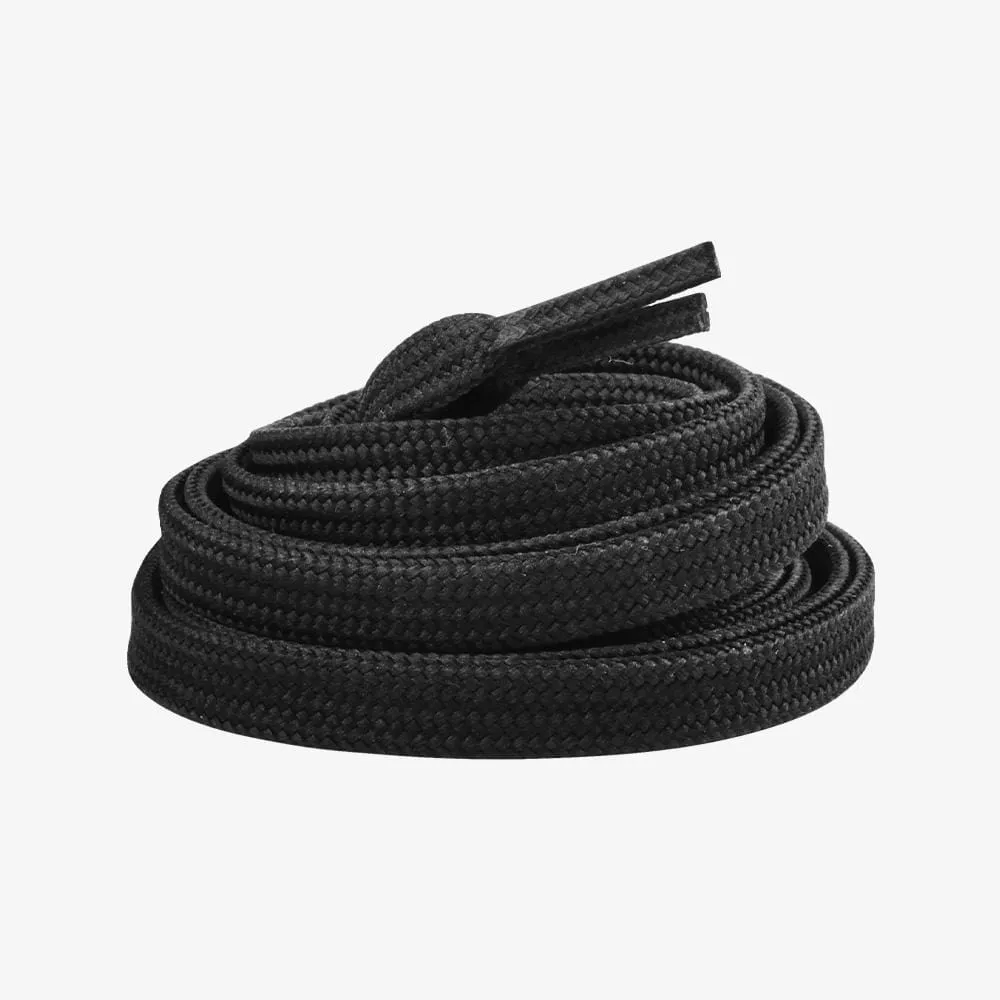 Bont Waxed Skate Laces 8mm - Midnight Black - Multiple Sizes