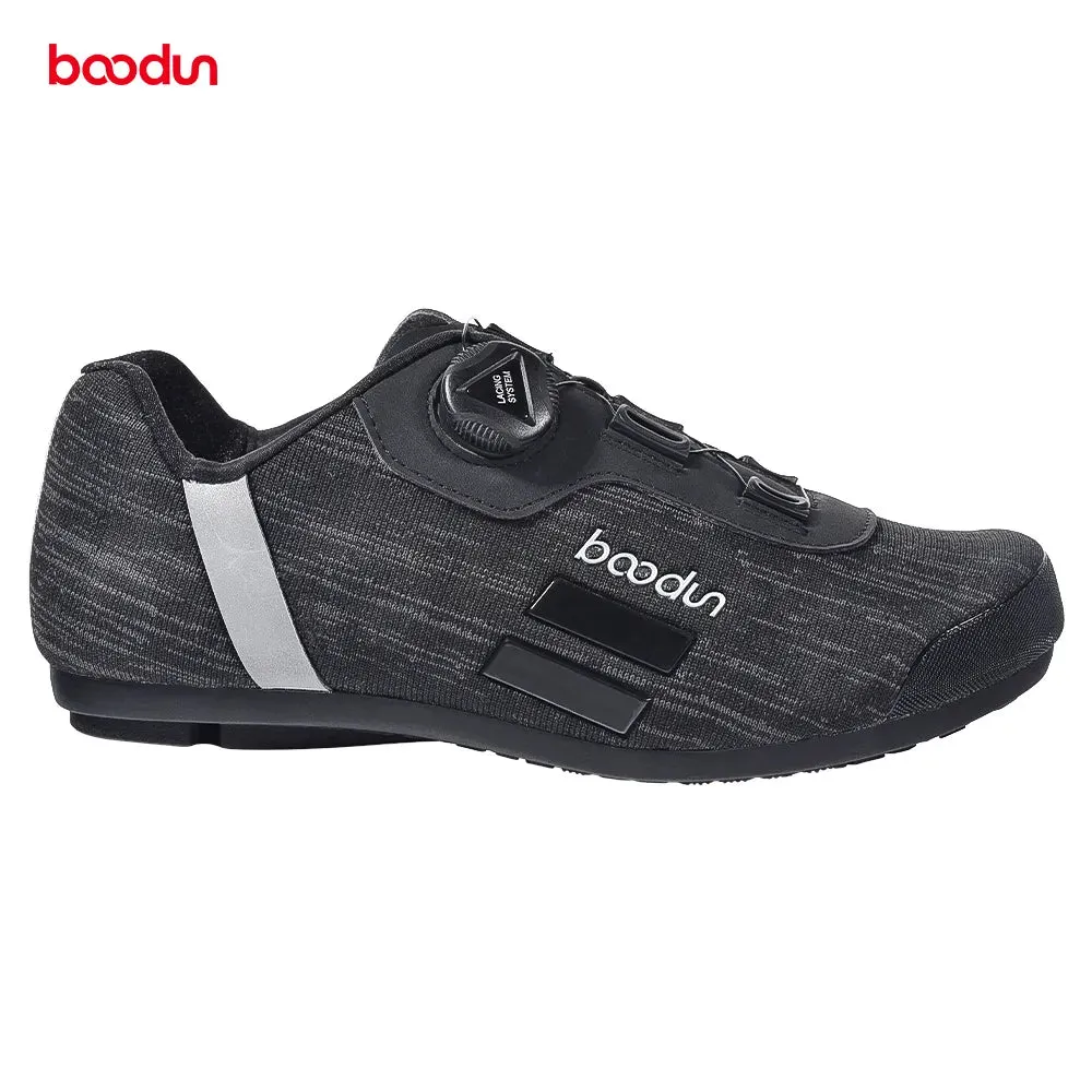 Boodun 1212 Non Lock Riding Men's Assisted Road Professional  Mountain Bike Shoes