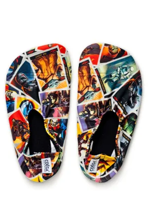 Boys Pool Shoes Black Mandalorian Star Wars