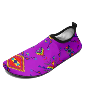 Buffalo Jump Purple Sockamoccs