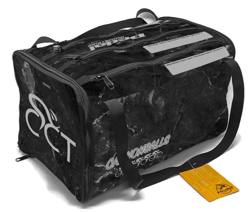 Cannonballs Cycling Team 2022 RACEDAY BAG™ Obsidian