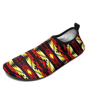 Canyon War Party Sockamoccs Kid's Sockamoccs Slip On Shoes