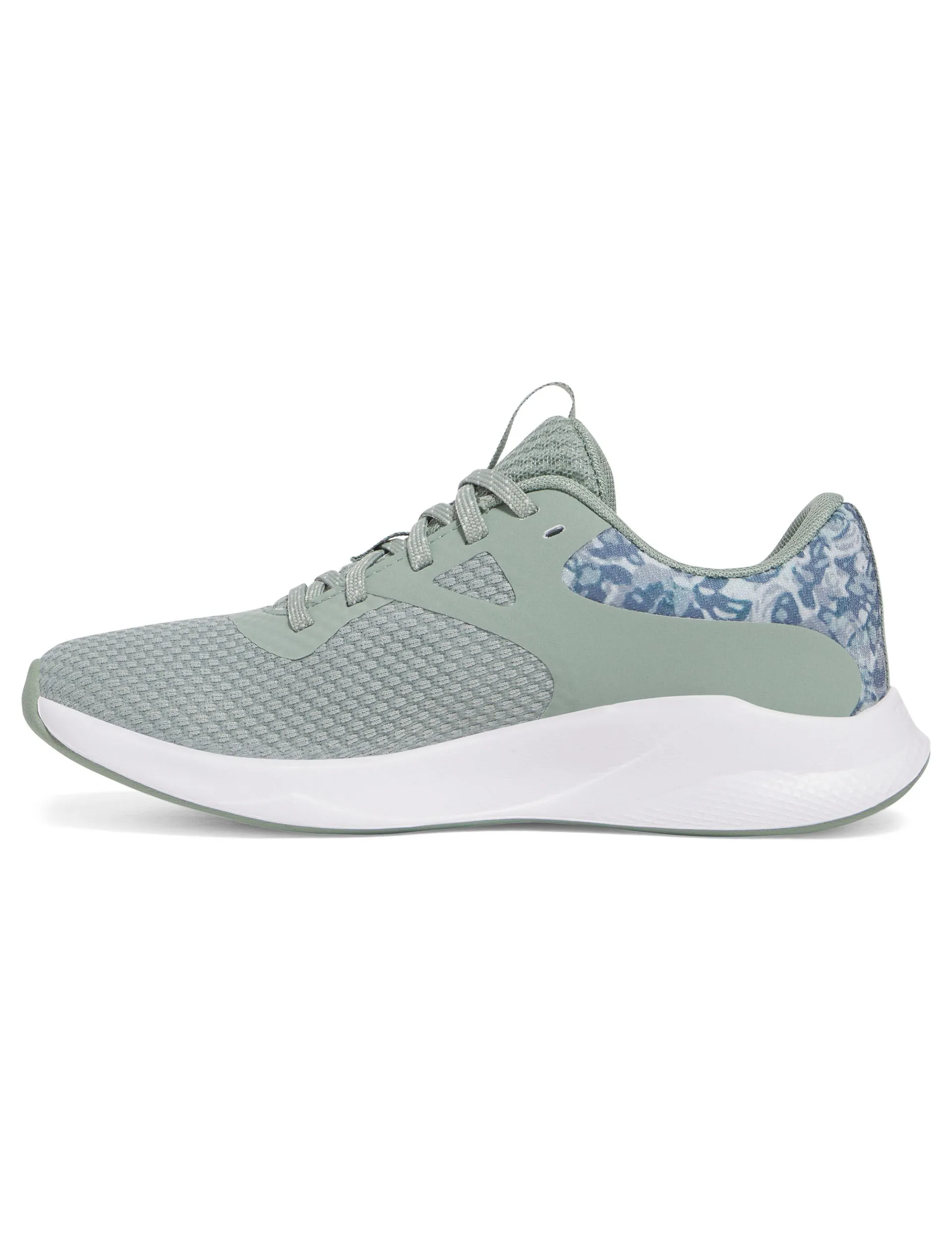 Charged Aurora 2   Training Shoes - Silica Green/White/Metallic Silica