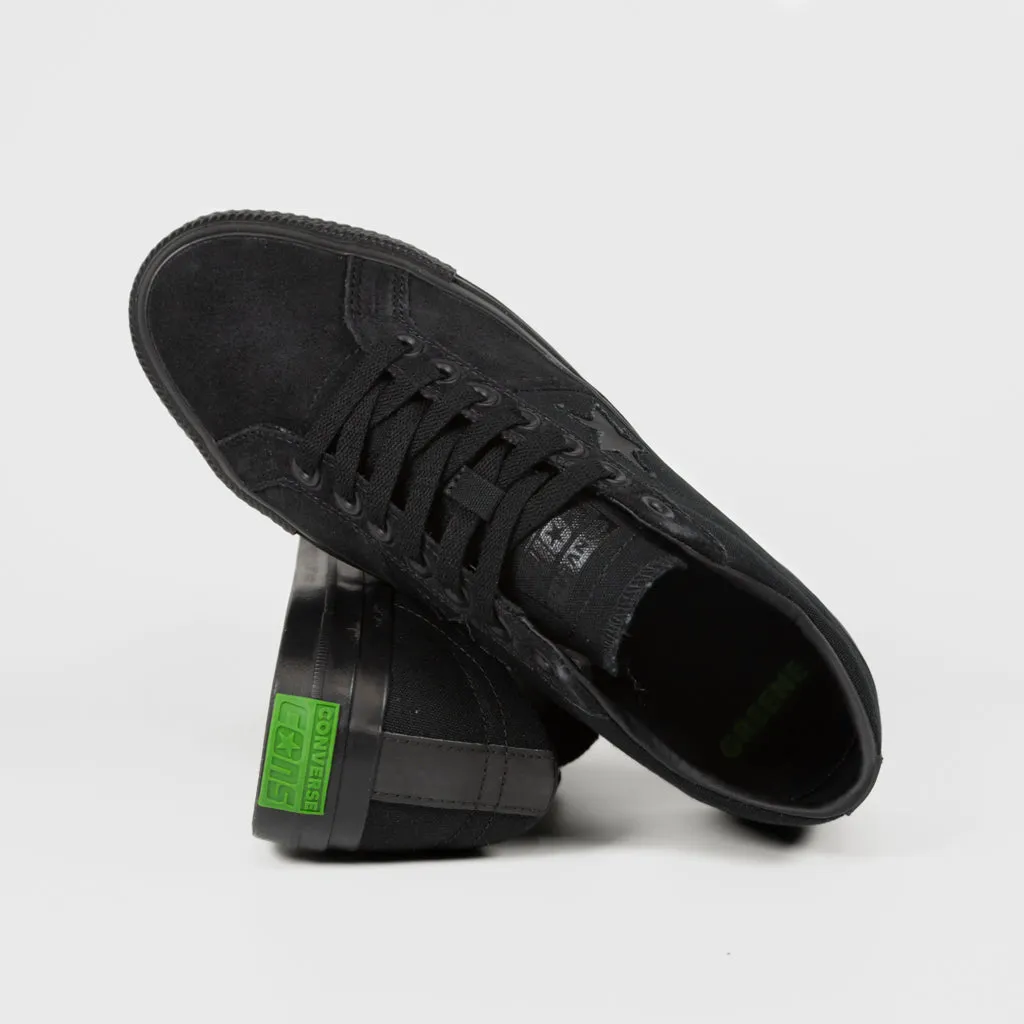 Converse Cons - One Star Pro Ox Sean Greene Shoes - Black / Sap Green