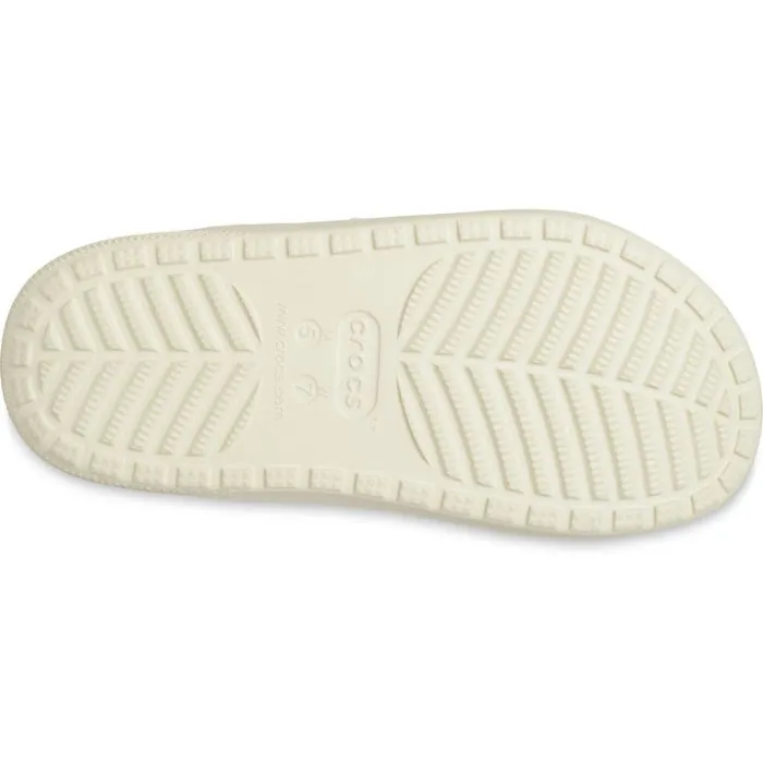 Crocs Classic Cozzzy Sandal Mens Womens Bone/Mushrrom CLEARANCE