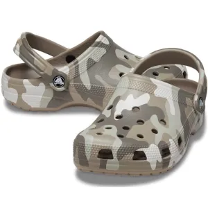 Crocs - Classic Printed Clog Camo Mushroom/Multi Adults