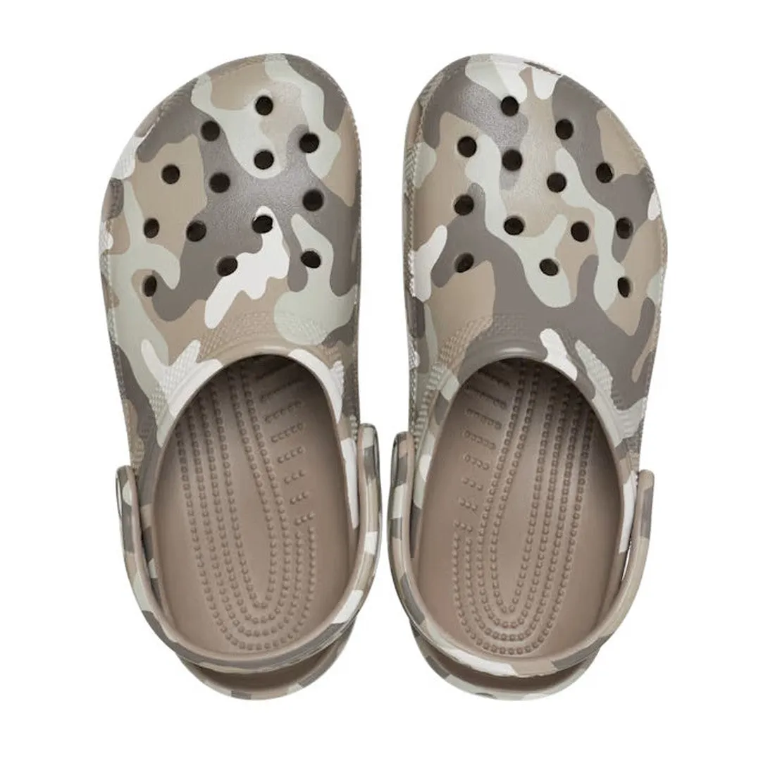 Crocs - Classic Printed Clog Camo Mushroom/Multi Adults