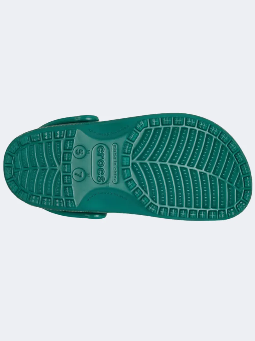 Crocs Classic Unisex Lifestyle Slippers Emerald