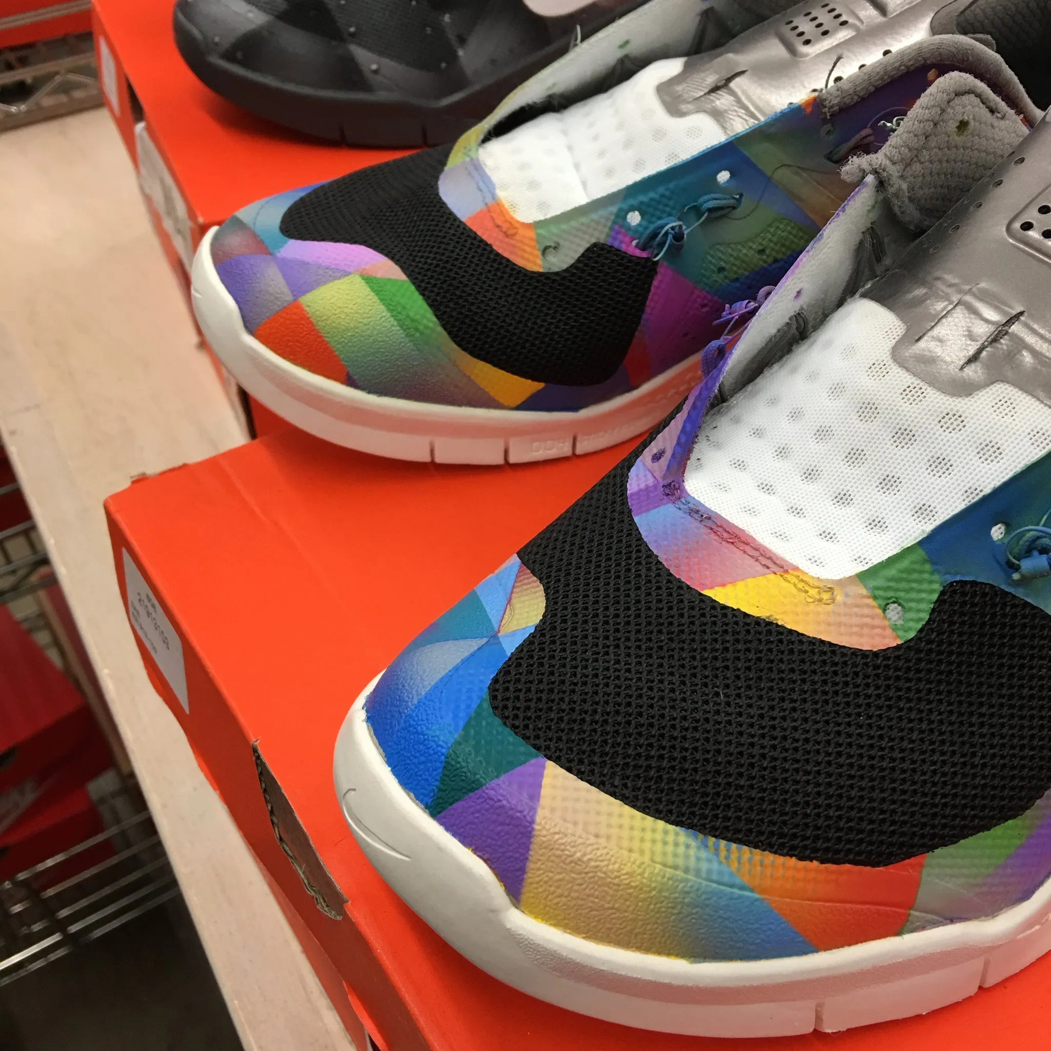 Custom Painted Nike Metcon 4 'Prism'