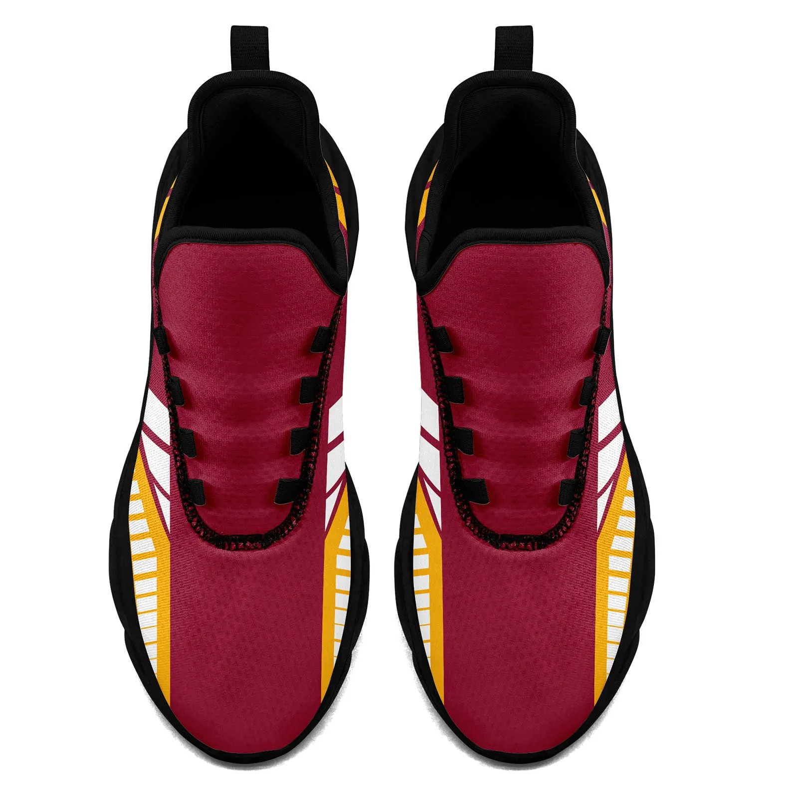 Custom Red Yellow Arizona Maxsoul Shoes Personalized Sneaker FN003-D020325-1