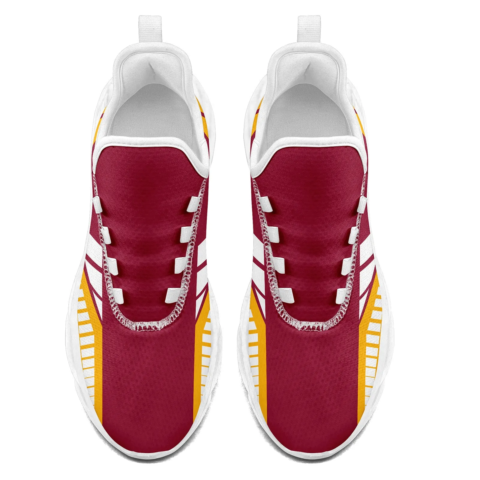 Custom Red Yellow Arizona Maxsoul Shoes Personalized Sneaker FN003-D020325-1