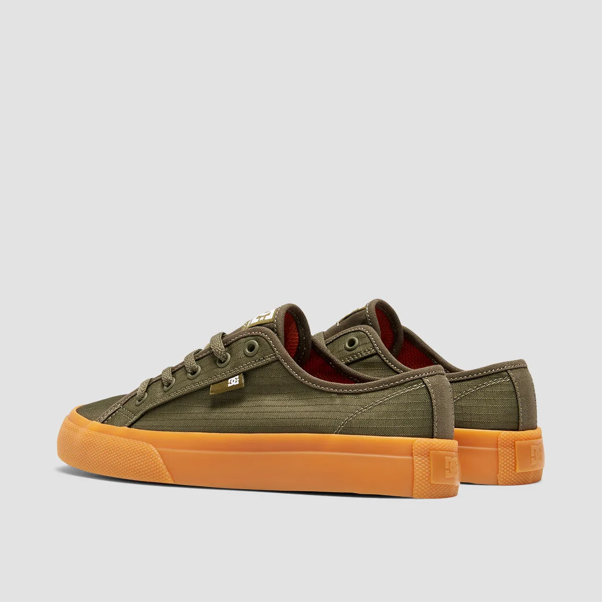 DC Manual Shoes - Dusty Olive - Kids