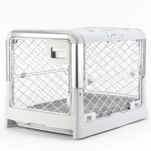 Diggs Revol Collapsible Dog Crate - Ash