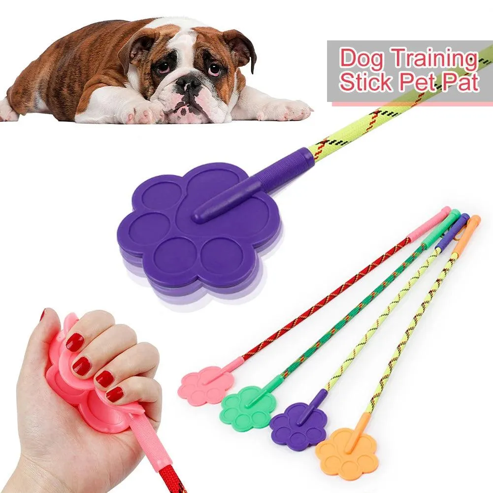 Dog Training Stick Pet Pat Toys Anti Barking Stop Bark Deterrents Training Device Trainer Small Dogs Whip Pets Supplies dog whip