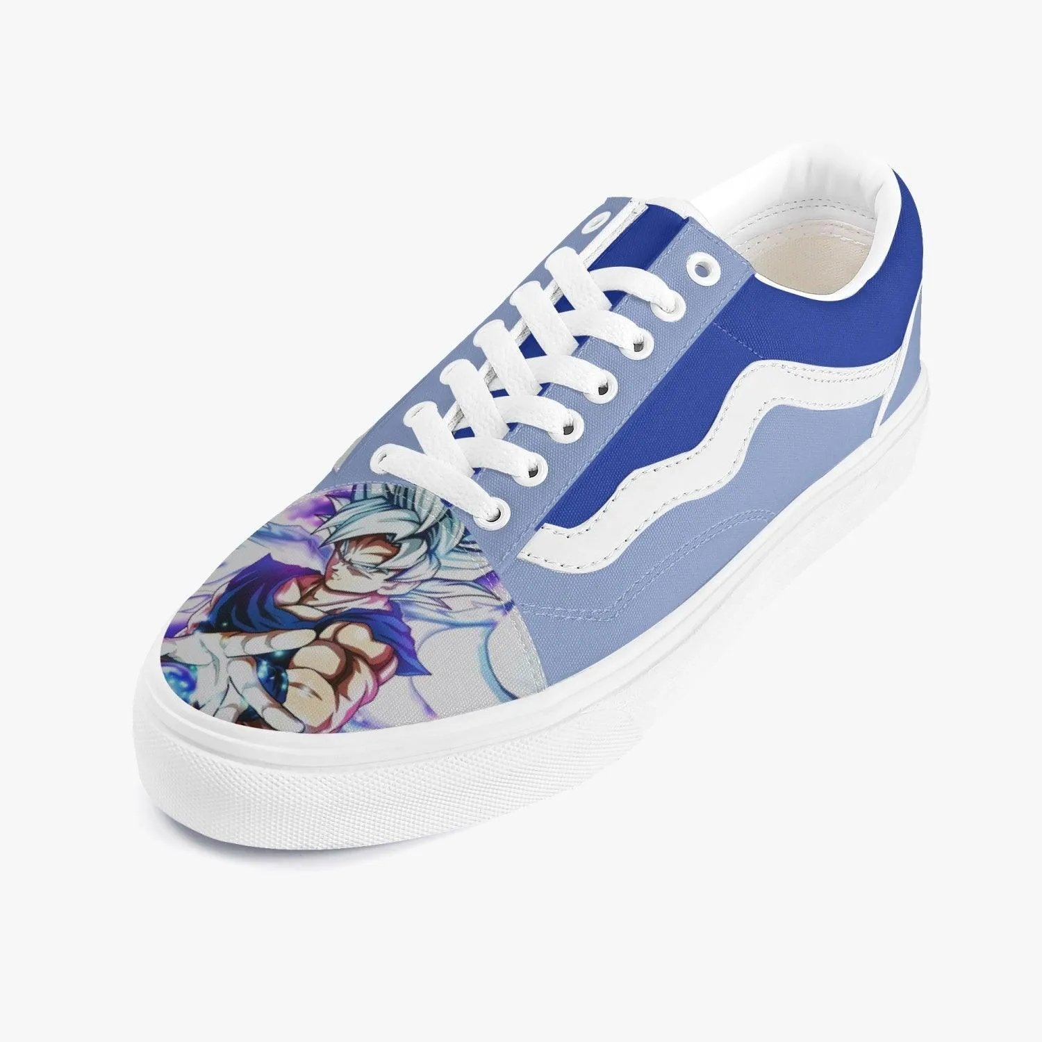 Dragonball Z Goku White V-Ok Anime Shoes