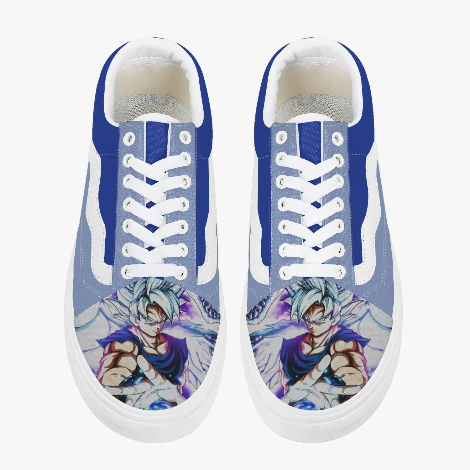 Dragonball Z Goku White V-Ok Anime Shoes