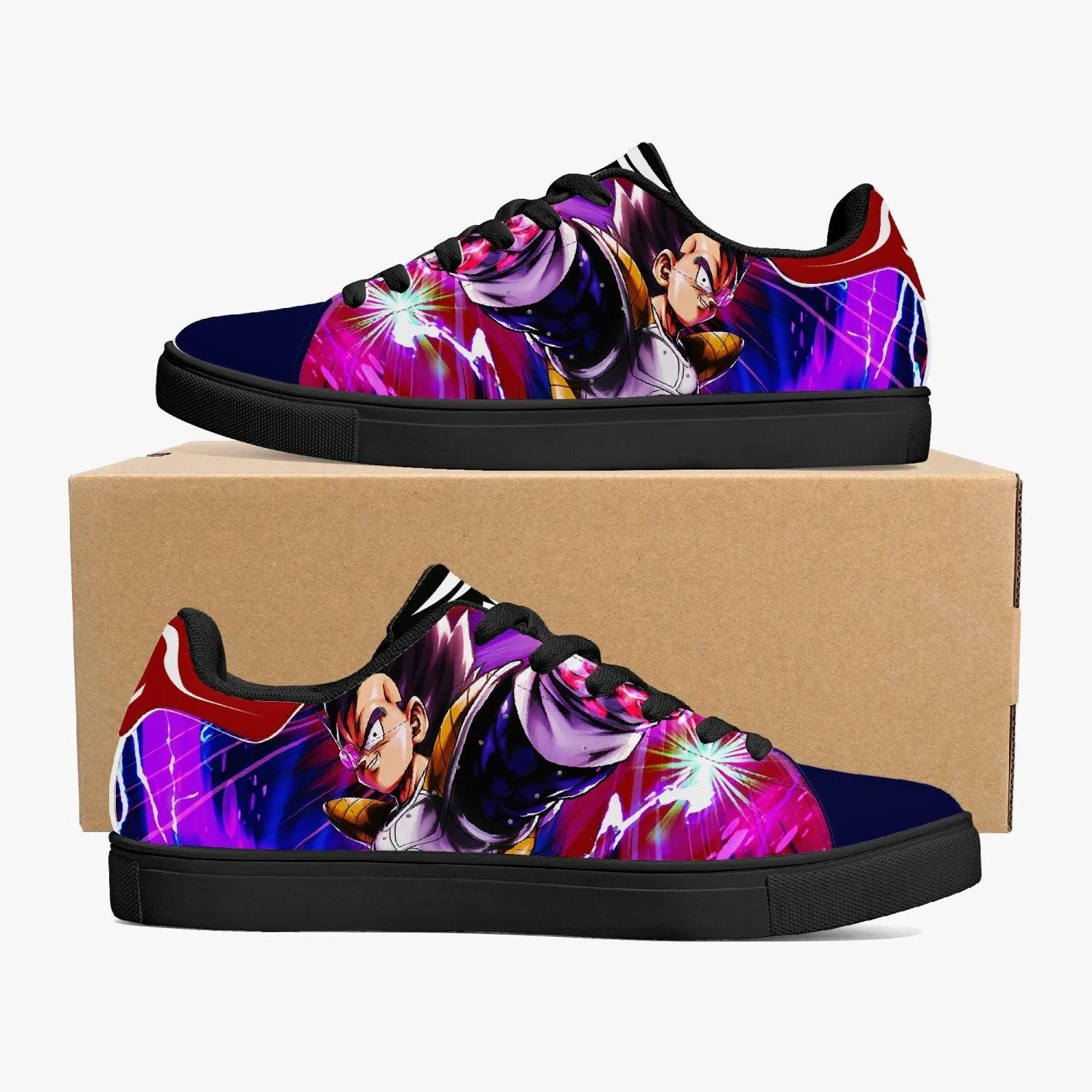 Dragonball Z Vegeta Skate Anime Shoes