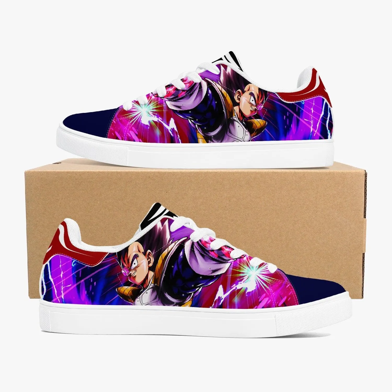 Dragonball Z Vegeta Skate Anime Shoes