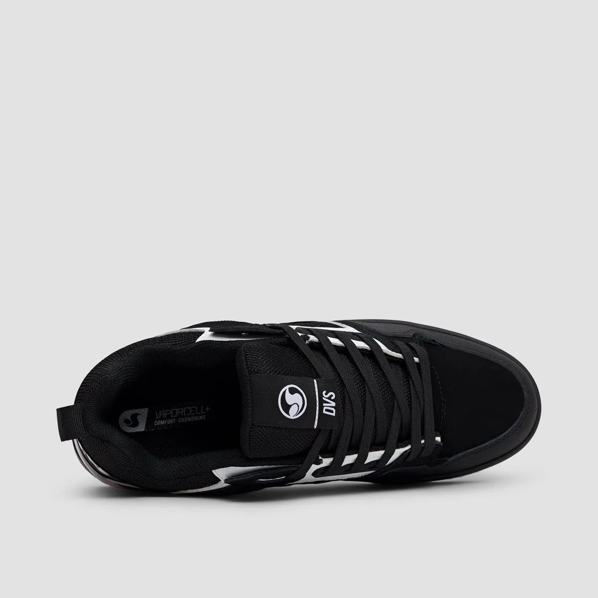 DVS Comanche 2.0  Shoes - Black/White/Black Nubuck