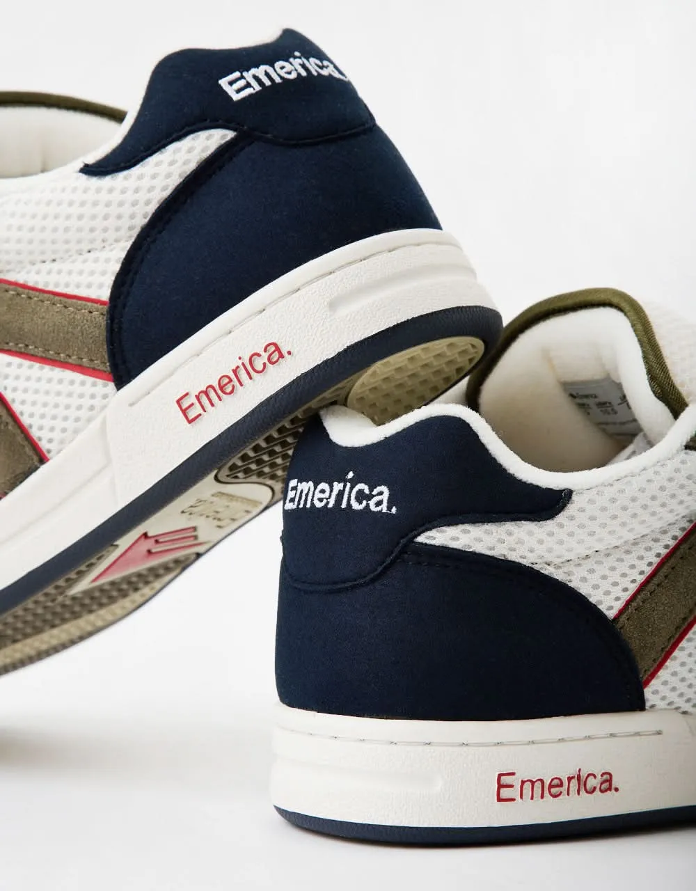 Emerica OG-1 Skate Shoes - Olive/Tan