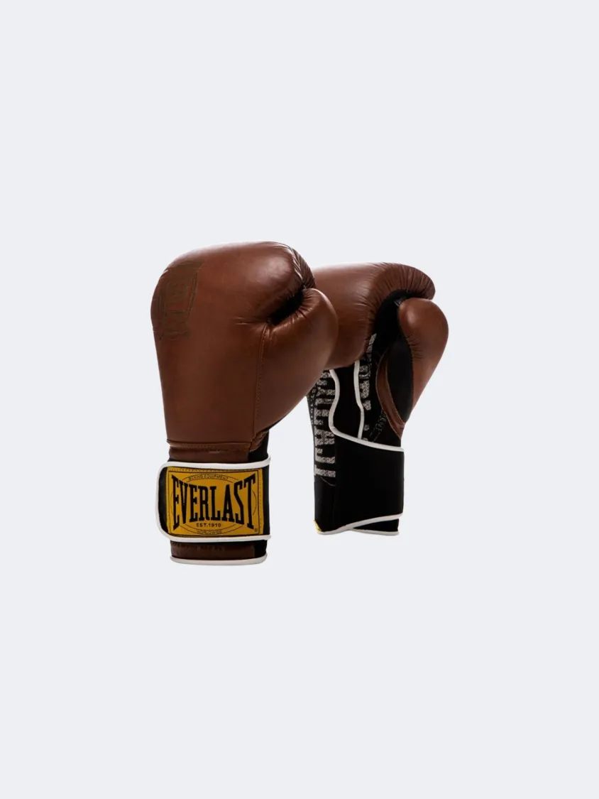 Everlast 1910 Classic Unisex Training Gloves Brown