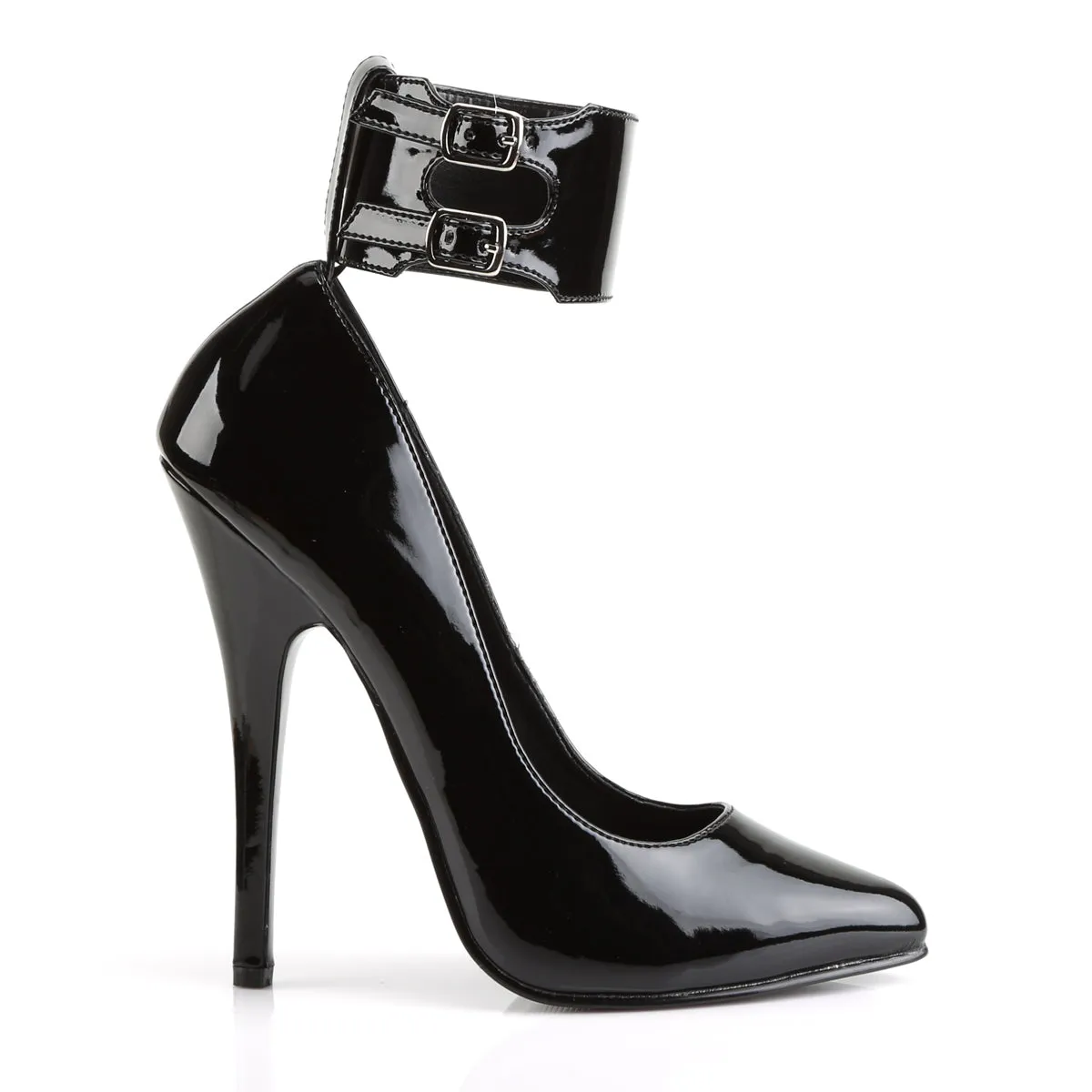 Fetish Pump with 4 Ankle Straps 6-inch Heel DOMINA-434