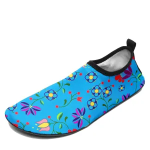 Fleur Indigine Ciel Sockamoccs Kid's Sockamoccs Slip On Shoes