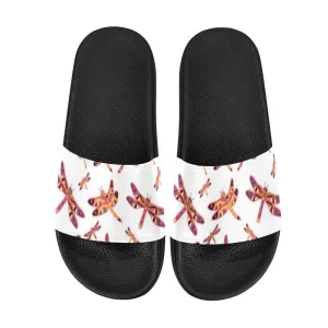 Gathering White Women's Slide Sandals