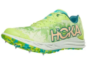 Hoka | U Crescendo XC | Unisex Spike | Lettuce/Electric Lime